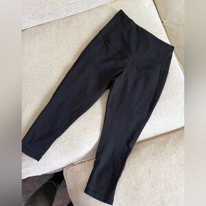 Cropped Zella Black Leggings